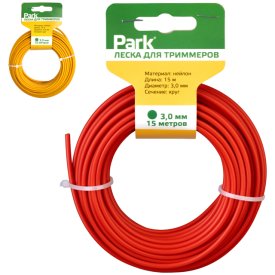 Леска для триммеров PARK 3мм 15м круг