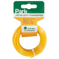 Леска для триммеров PARK 2,4мм 15м звезда