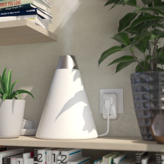 Умная розетка Elektrostandard Minimir Home (a054335) белая с заземлением