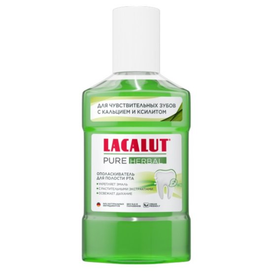 Ополаскиватель для полости рта LACALUT Pure Herbal 250мл