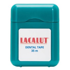 Нить зубная LACALUT вощенная мятная 35м