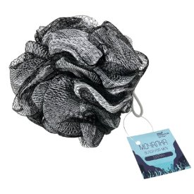 Мочалка-шар EUROHOUSE Black for Men 50г нейлон