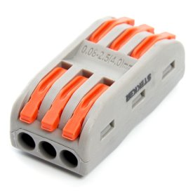 Клемма контактные STEKKER DIY 3 группы 5шт
