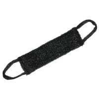 Мочалка EUROHOUSE Black for Men  43х11х11см длинная с ручками полипропилен