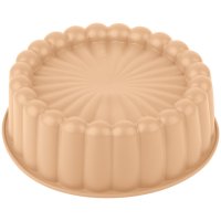 Форма для выпечки MALLONY 19x19x6,3см круглая силикон