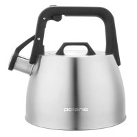 Чайник POLARIS Graphit 2,5л нерж.сталь со свистком индукция