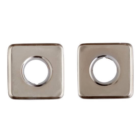 Чашка декоративная квадратная Corsa Deco 59 мм хром (2 шт.) (691343)