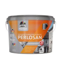 Краска в/д фасадная DUFA Premium Perlosan силиконовая база 1  2,5л белая, арт. МП00-010592
