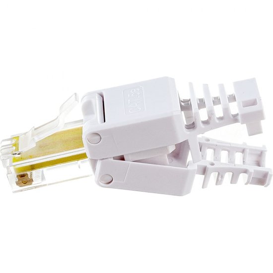 Полевой коннектор LANMASTER LAN-TMP-U5E-WH