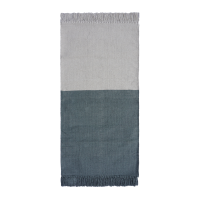 Ковер KREAFORTA Madras 60x120 см хлопок цвет голубой