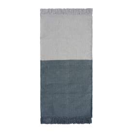 Ковер KREAFORTA Madras 60x120 см хлопок цвет голубой