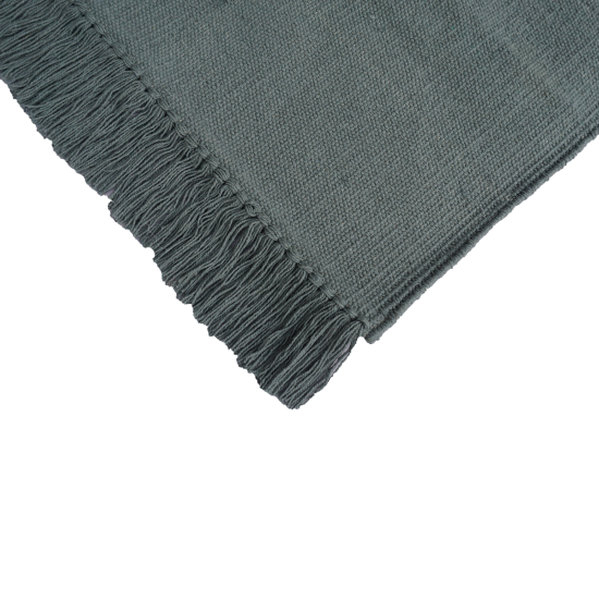 Ковер KREAFORTA Madras 60x120 см хлопок цвет голубой