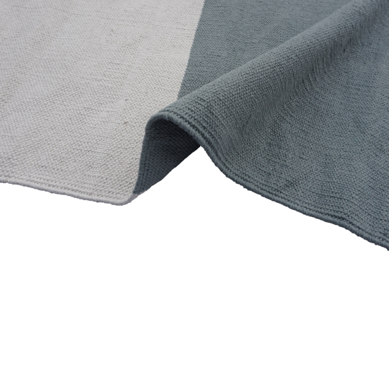 Ковер KREAFORTA Madras 60x120 см хлопок цвет голубой