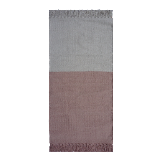 Ковер KREAFORTA Madras 60x120 см хлопок цвет розовый