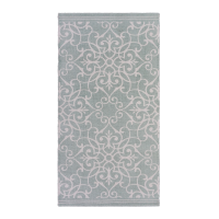 Ковер безворсовый KREAFORTA Lessa 60x120 см серый