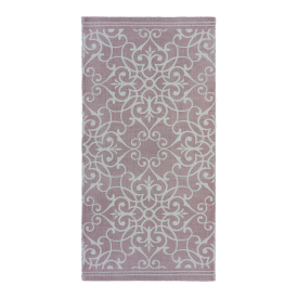 Ковер KREAFORTA Lessa 60x120 см хлопок цвет розовый