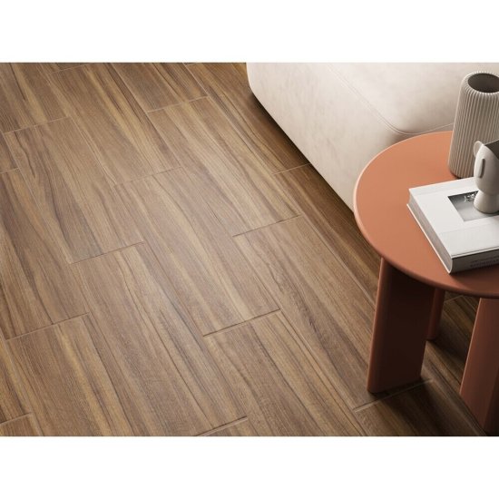 Керамогранит Gracia Ceramica Эмбер коричневый 600х200х8 мм (10 шт.=1,2 кв.м)