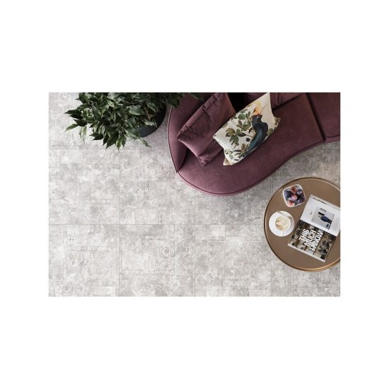 Керамогранит Alma Ceramica Beton Pro бежевый 600х600х9 мм (5 шт.=1,8 кв.м)