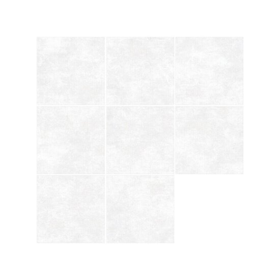 Керамогранит Alma Ceramica Beton Pro белый 600х600х9 мм (5 шт.=1,8 кв.м)
