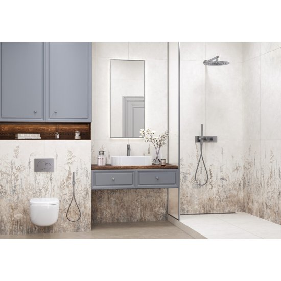 Керамогранит Alma Ceramica Flora бежевый 1200х600х8,5 мм (2 шт.=1,44 кв.м)