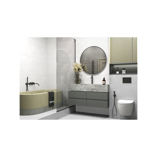 Керамогранит Alma Ceramica Beton Pro белый 1200х600х8,5 мм (2 шт.=1,44 кв.м)