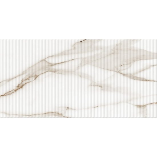 Плитка облицовочная Gracia Ceramica Бруно белая 600x300x9 мм (8 шт.=1,44 кв.м)