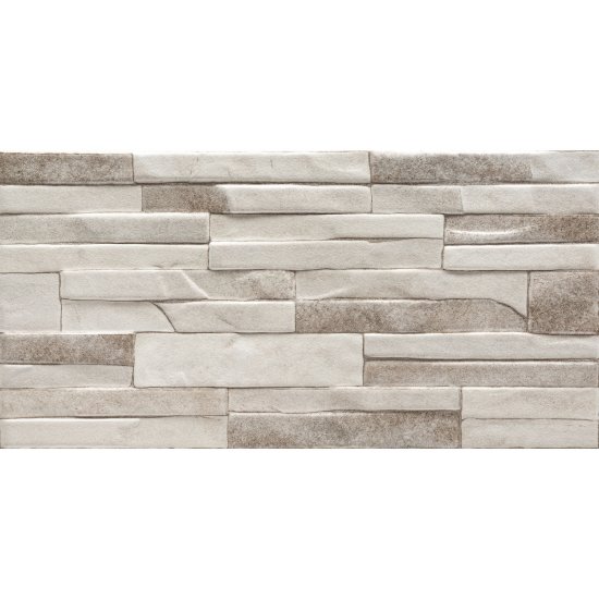 Плитка облицовочная Alma Ceramica Дискавер бежевая 500x249x8 мм (11 шт.=1,37 кв.м)
