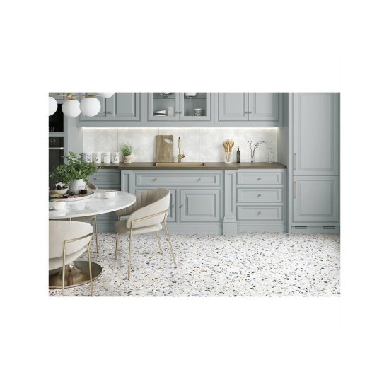 Керамогранит Alma Ceramica Terrazzo многоцветный 600х600х9 мм (5 шт.=1,8 кв.м)