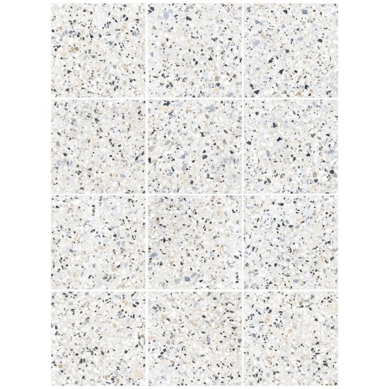 Керамогранит Alma Ceramica Terrazzo многоцветный 600х600х9 мм (5 шт.=1,8 кв.м)