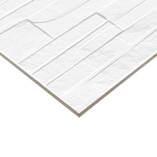 Плитка облицовочная Alma Ceramica Discover белый камень 500x249x8 мм (9 шт.=1,121 кв.м)