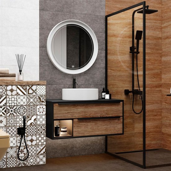 Плитка облицовочная Alma Ceramica Boho многоцветная 500x249x8 мм (9 шт.=1,121 кв.м)