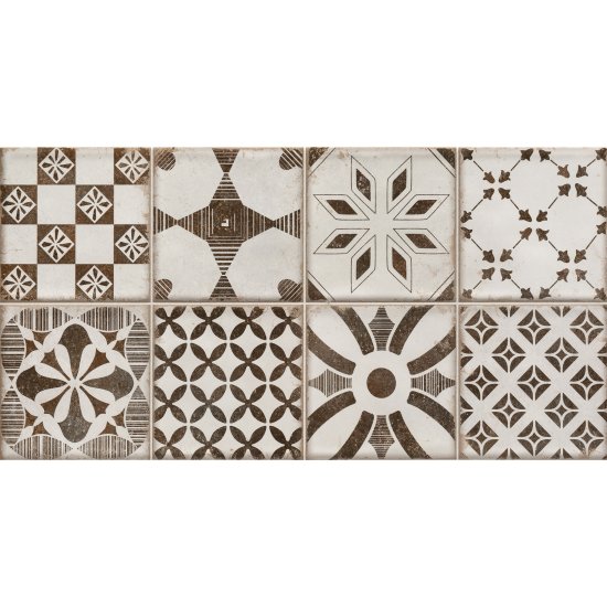 Плитка облицовочная Alma Ceramica Boho многоцветная 500x249x8 мм (11 шт.=1,37 кв.м)