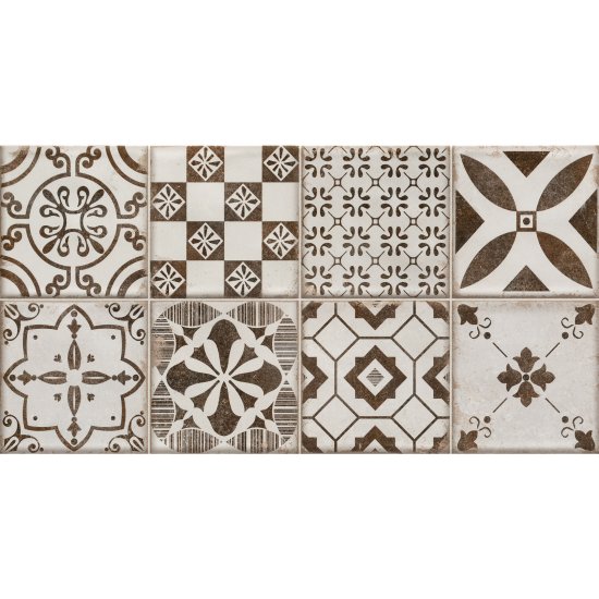 Плитка облицовочная Alma Ceramica Boho многоцветная 500x249x8 мм (11 шт.=1,37 кв.м)