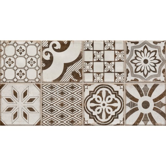 Плитка облицовочная Alma Ceramica Boho многоцветная 500x249x8 мм (11 шт.=1,37 кв.м)