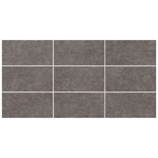 Плитка облицовочная Alma Ceramica Boho темно-серая 500x249x8 мм (11 шт.=1,37 кв.м)