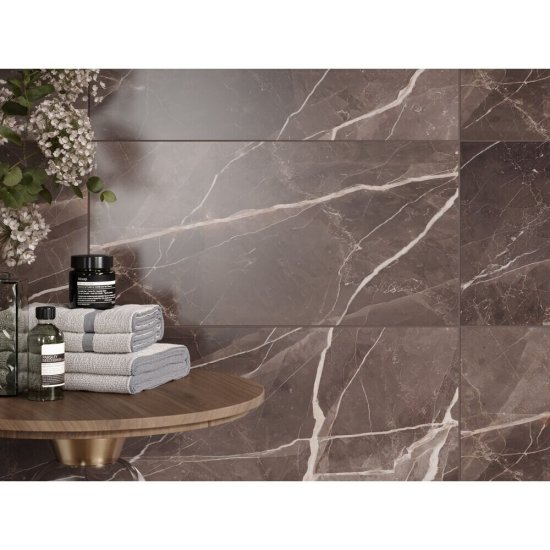 Плитка облицовочная Gracia Ceramica Бруно белая 600x300x9 мм (8 шт.=1,44 кв.м)