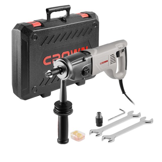 Дрель сетевая ударная Crown CT32072DH BMC 1400 Вт ключевой патрон