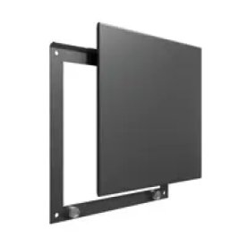 Люк открытого типа на магнитах Хаммер Стикер сталь цвет черный 30x30 см