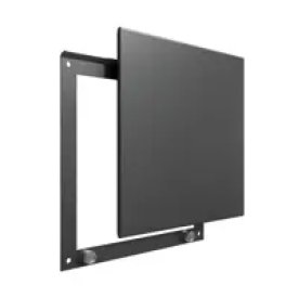 Люк открытого типа на магнитах Хаммер Стикер сталь цвет черный 40x40 см