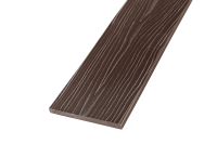 Палубная доска ДПК Unodeck цвет Темный орех 3000x140x12 мм 0.42 м²
