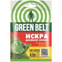 Инсектицид ГРИН БЭЛТ Искра Двойной эффект широкого спектра действия 10г