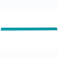 Бордюр настенный стеклянный 2х45см голубой