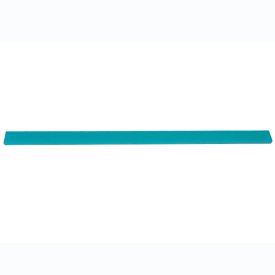 Бордюр настенный стеклянный 2х45см голубой