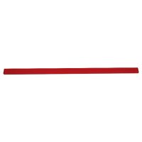 Бордюр настенный стеклянный 2х45см красный