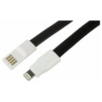 Кабель USB/Lightning REXANT 1,2 м черный