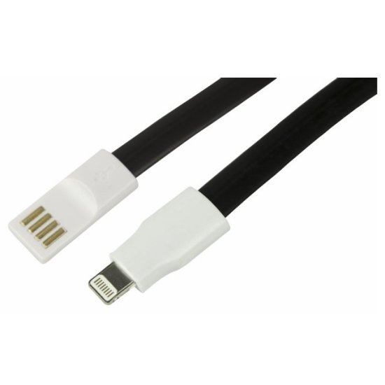 Кабель USB/Lightning REXANT 1,2 м черный
