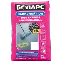 Пол наливной цементный БОЛАРС 1050 Экспресс 25кг