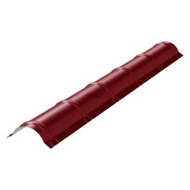 Конек фигурный 200х30,5см красный