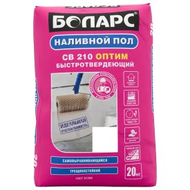 Пол наливной гипсовый БОЛАРС СВ-210 Оптим 20кг