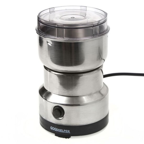 Кофемолка GOODHELPER СG-К02 50г ножевая серебристый